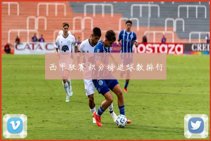 西甲联赛积分榜进球数排行